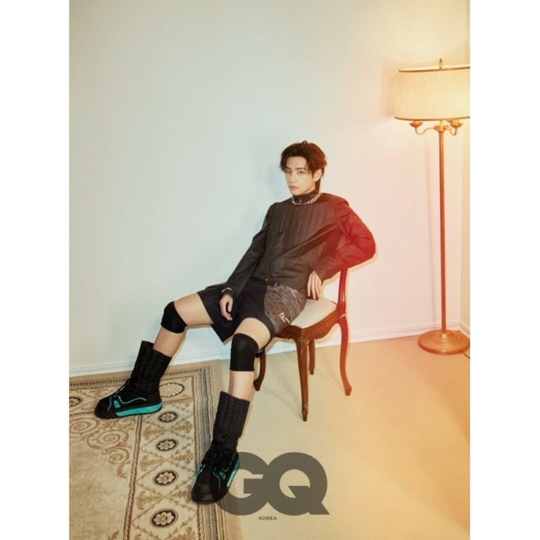 防弾少年団(BTS) - 新品 GQ BTS V テヒョン テテ 和訳付き 先着