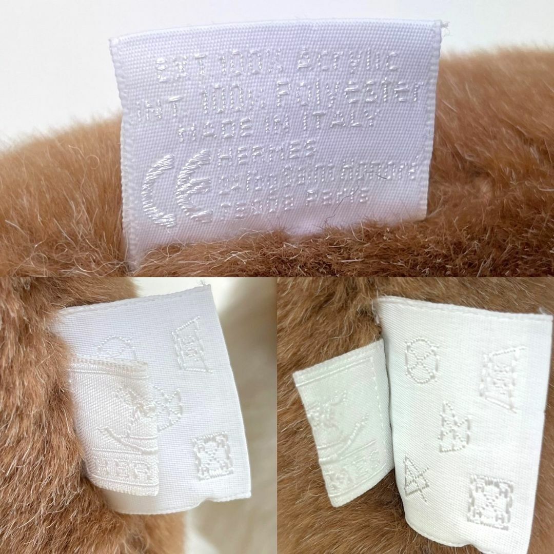 HERMES - 美品☆ エルメス エルミーGM ぬいぐるみ ブラウン 馬 レアの
