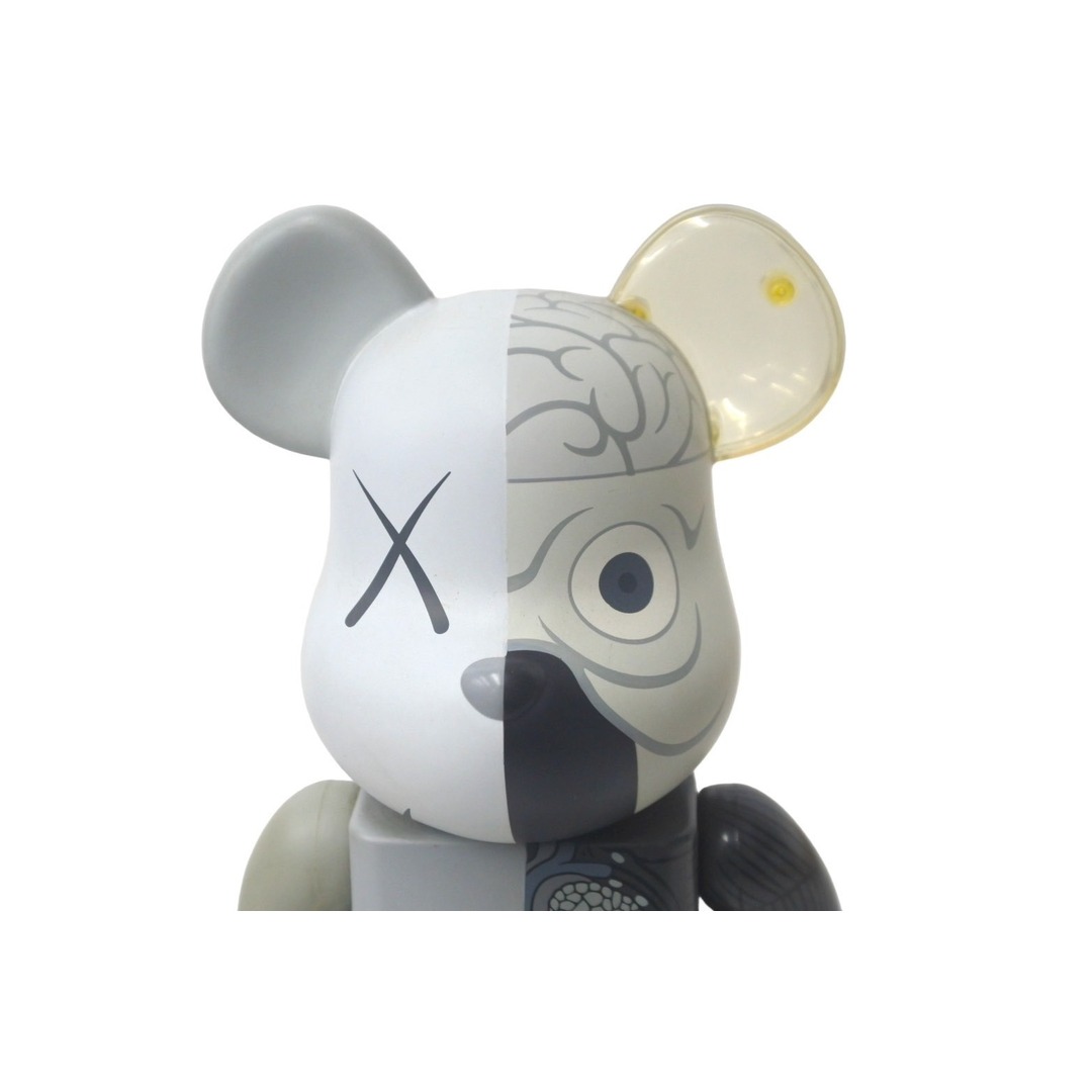 超激レア 本人サイン入り KAWS カウズ BE@RBRIK グレー COMPANION 人体