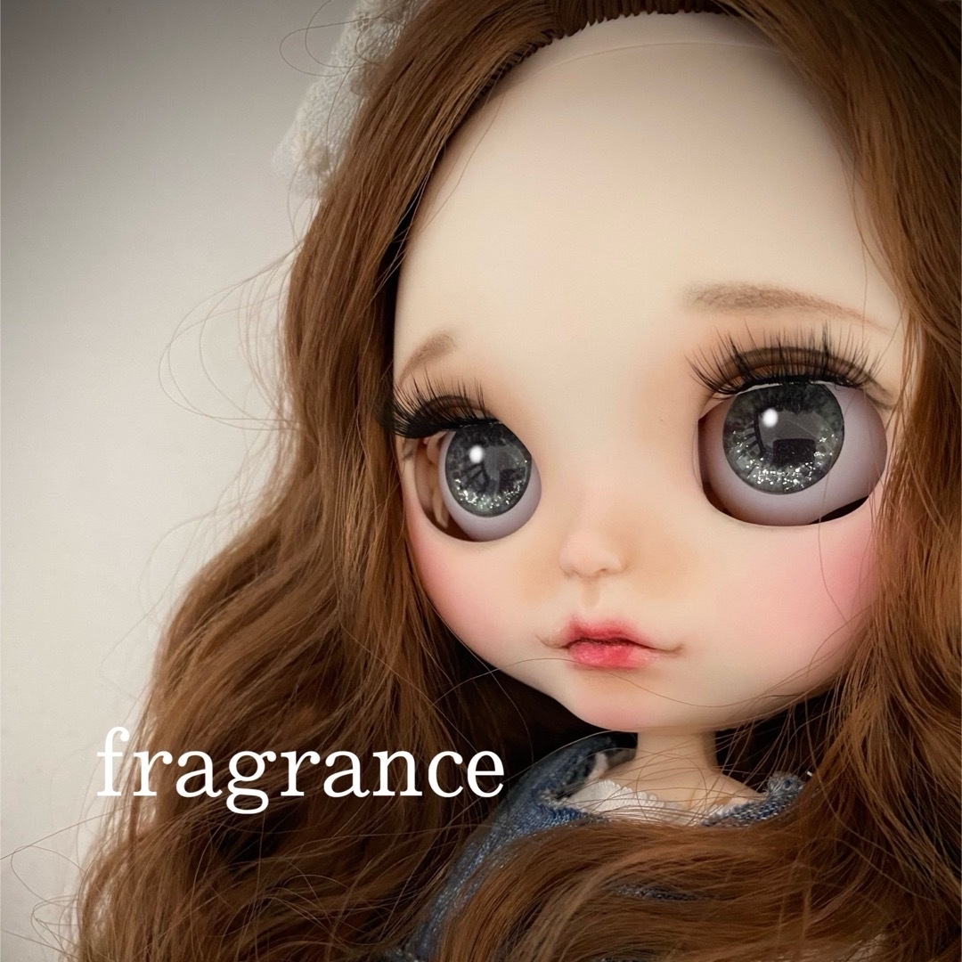 カスタムアイシードール icydoll ブライス 人形 白肌 ブラウン ロング