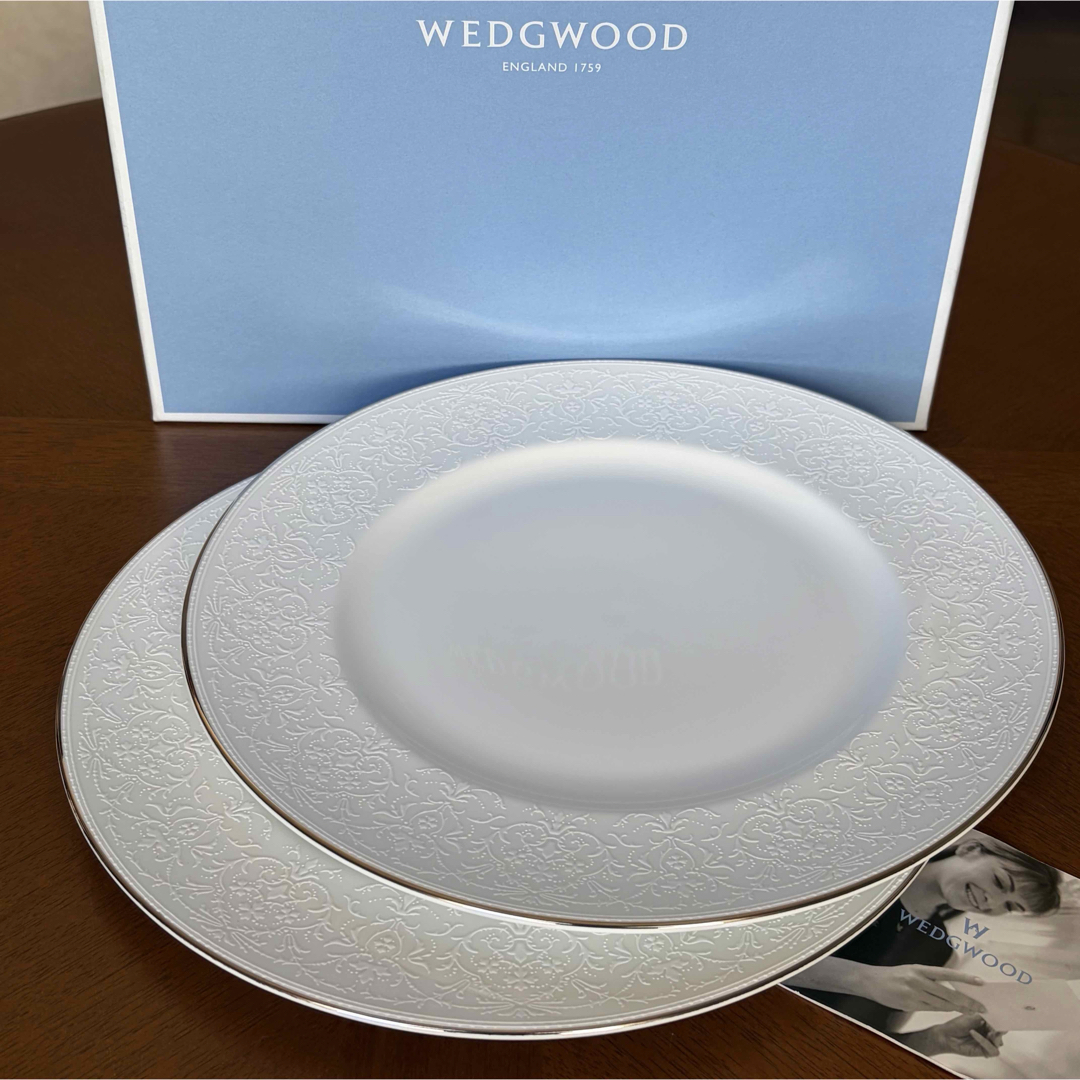WEDGWOOD - 【レア美品】ウェッジウッド☆イングリッシュレース☆大皿