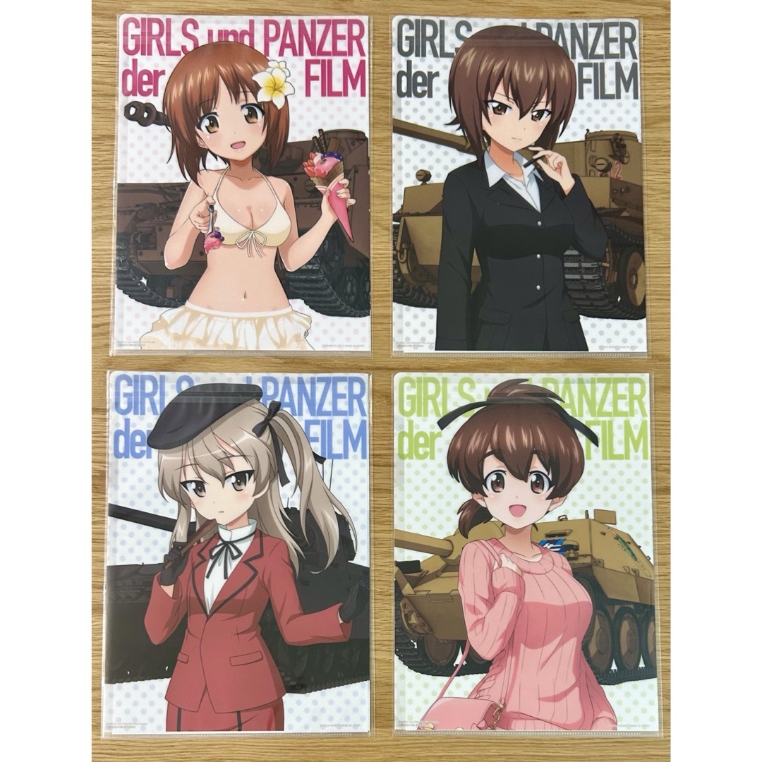 ガールズ＆パンツァー 戦車道大作戦 クリアファイル まとめ売り
