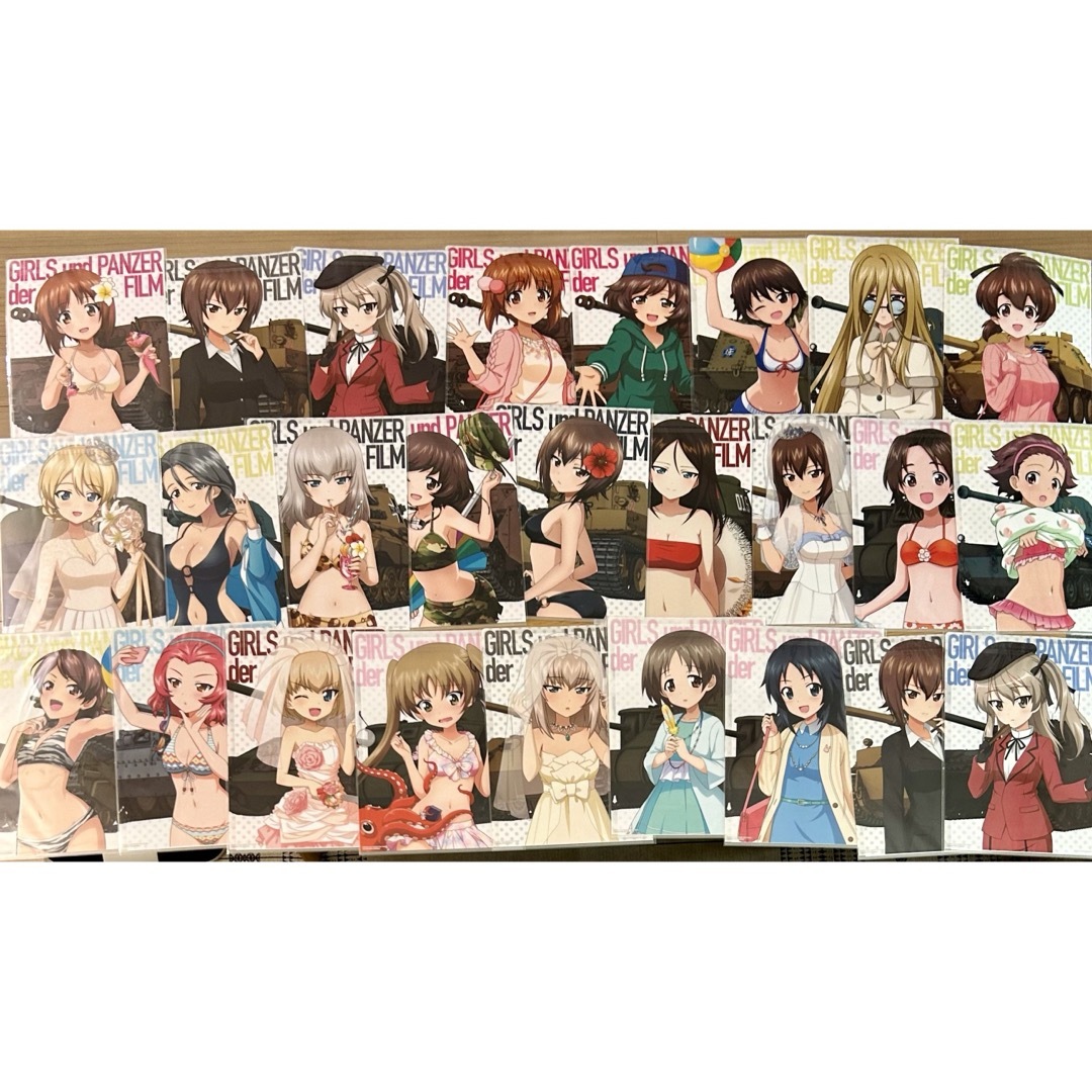 ガールズ＆パンツァー 戦車道大作戦 クリアファイル まとめ売り