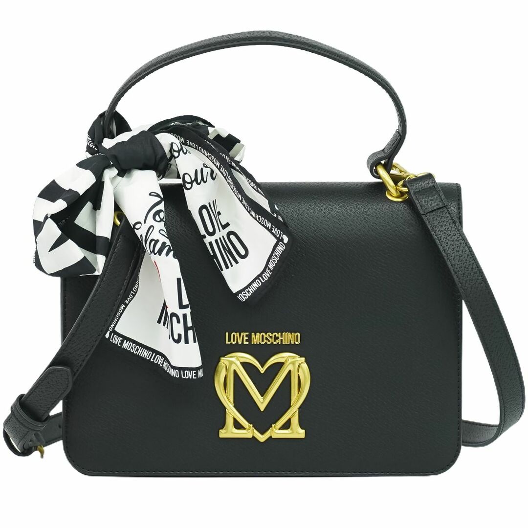 MOSCHINO - 本物 ラブモスキーノ LOVE MOSCHINO スカーフ付き 2WAY