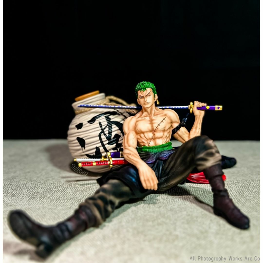 ワンピース ロロノア・ゾロ 酒 フィギュア ガレージキット 1/8スケール