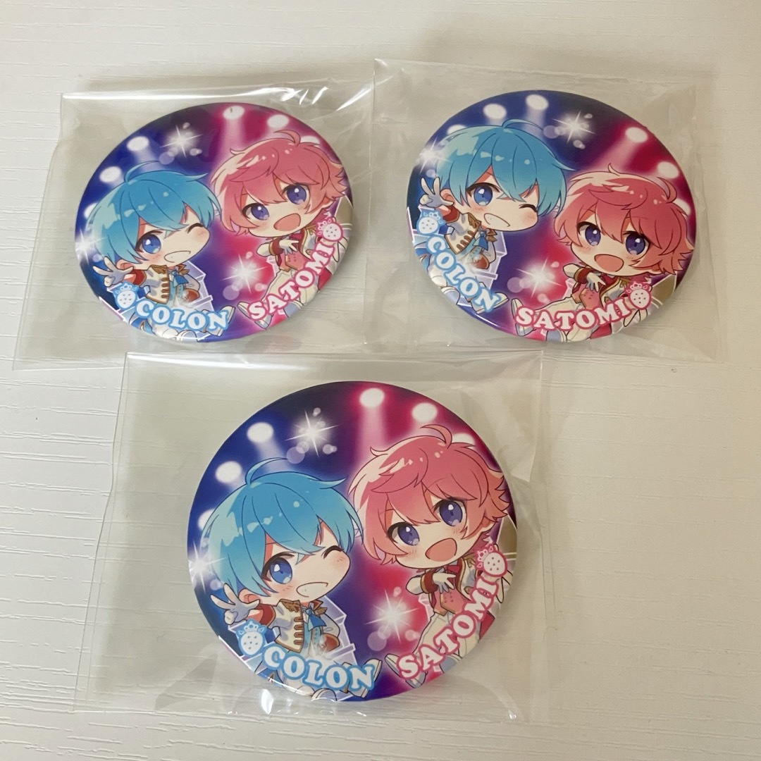STPR すとぷりさとみさん 21Spring 缶バッジセット すとぷり さとみくん缶