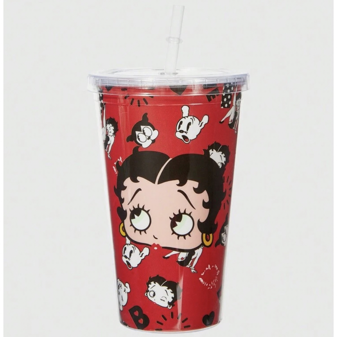 Betty Boop - ベティちゃん ベティブープ タンブラー ストローカップ