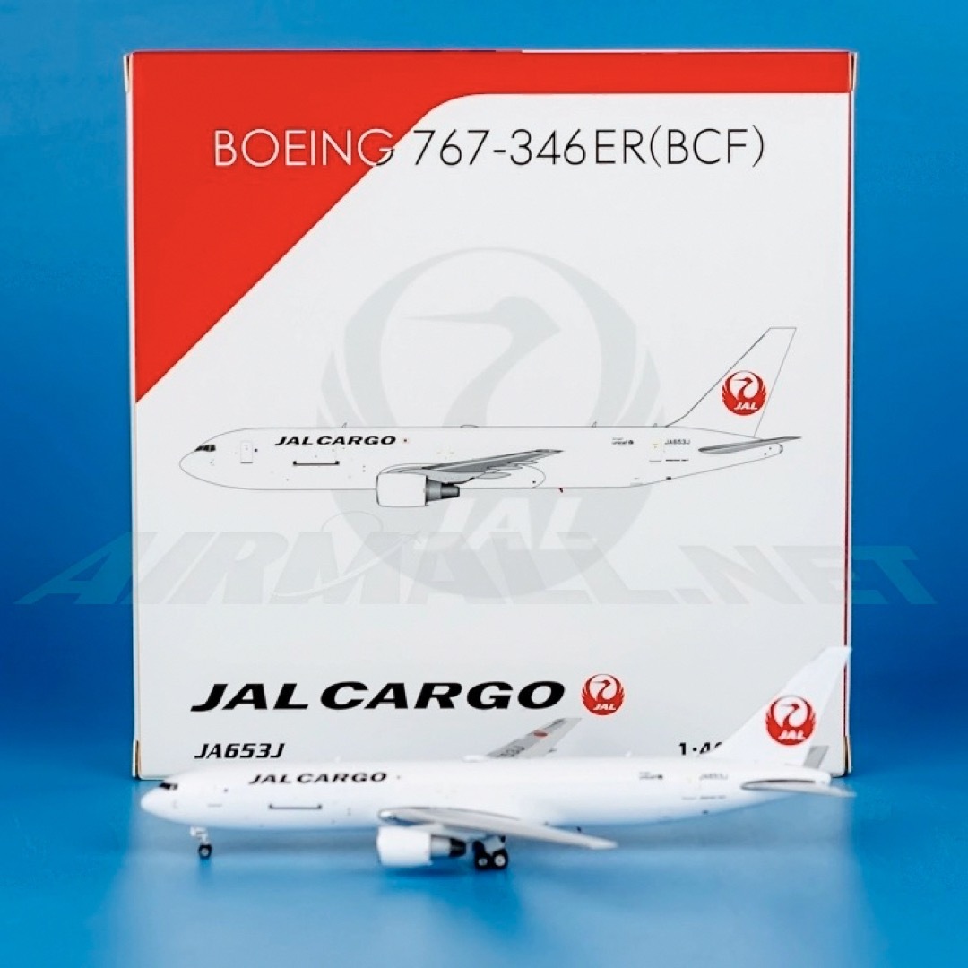 新品@日本航空B767-300ER JAL Cargo塗装ジェット1/400の通販 by ハルト