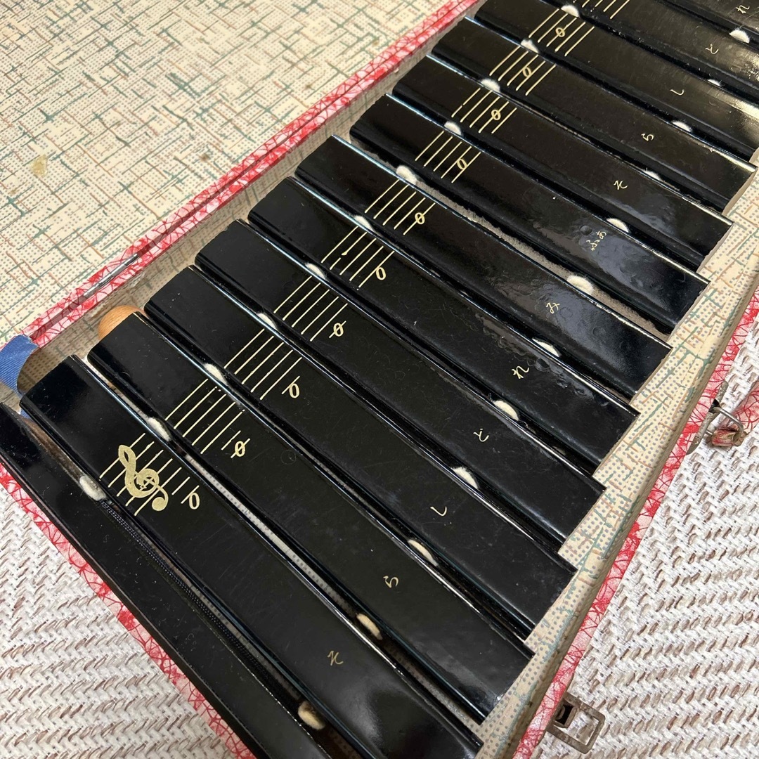 YAMAHA 木琴 ケース入り 18鍵 昭和レトロの通販 by もりりん｜ラクマ