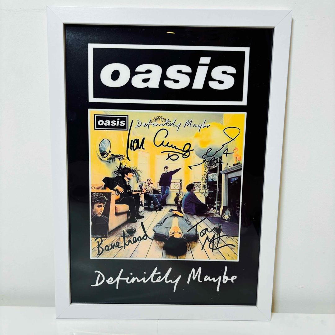 白額付きポスター】oasis オアシス②（新品)の通販 by ひふみRecords