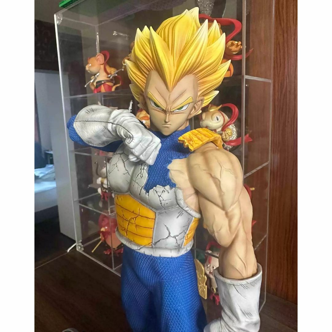 ドラゴンボール 超サイヤ人 ベジット フィギュア ガレージキット 塗装
