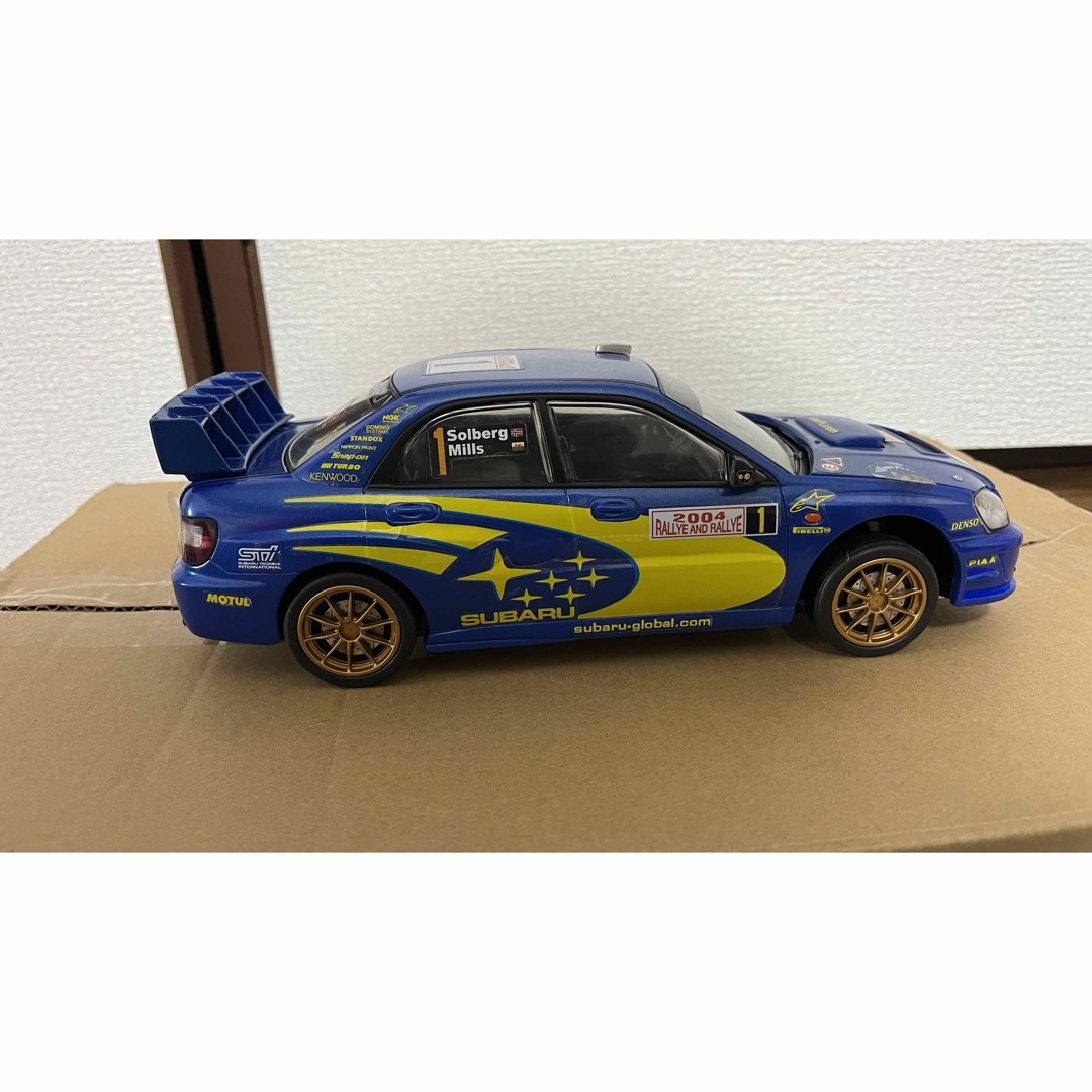 スバル インプレッサ ラリージャパン 2004 ラジコン WRC 1/8の通販 by