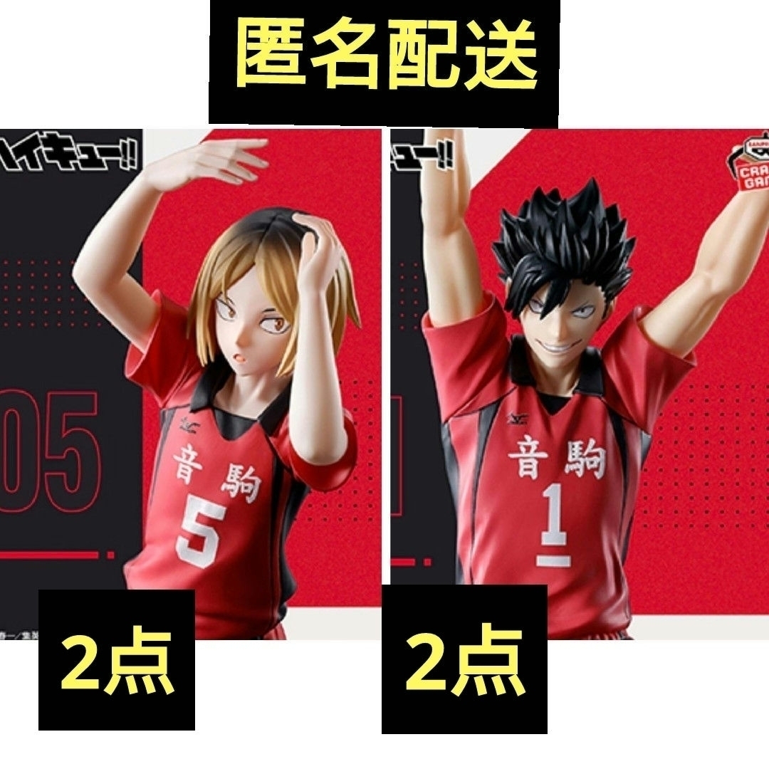ハイキュー!! 黒尾 輝 月島 蛍 フィギュア セット 黒尾&月島セット