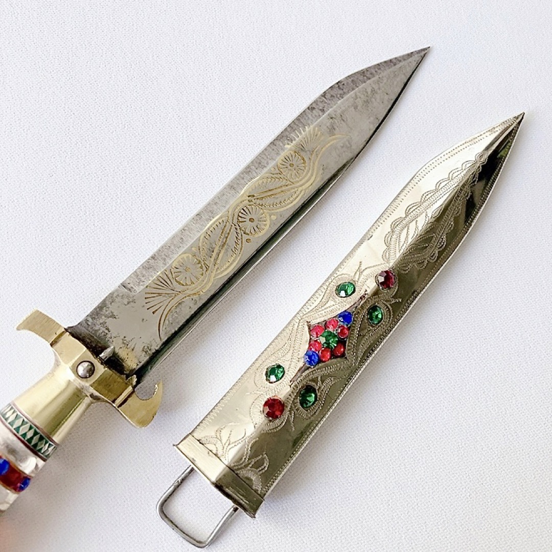 腰刀装飾ナイフ鞘付き工芸品