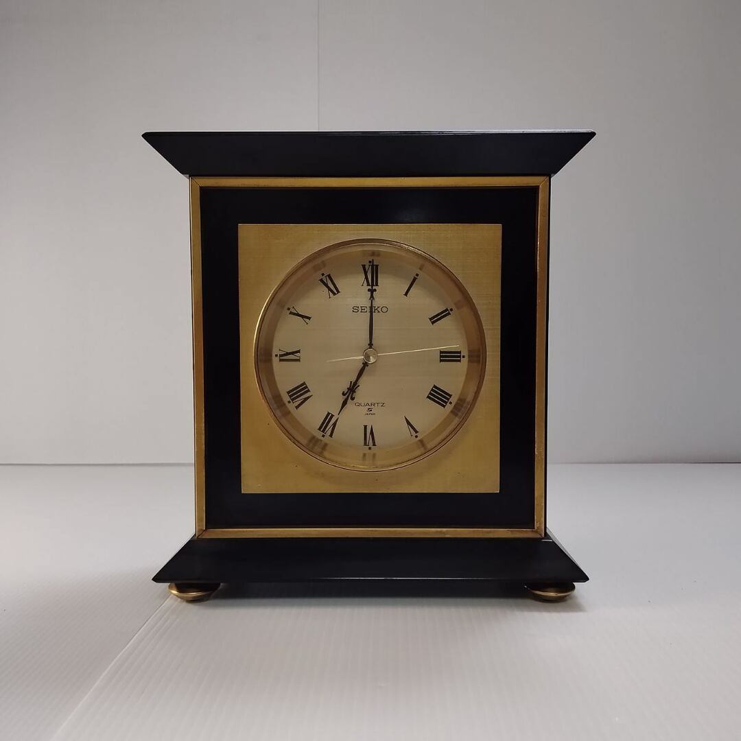 SEIKO - 【中古】 SEIKO セイコー 置時計 クォーツ QW422A Quartz