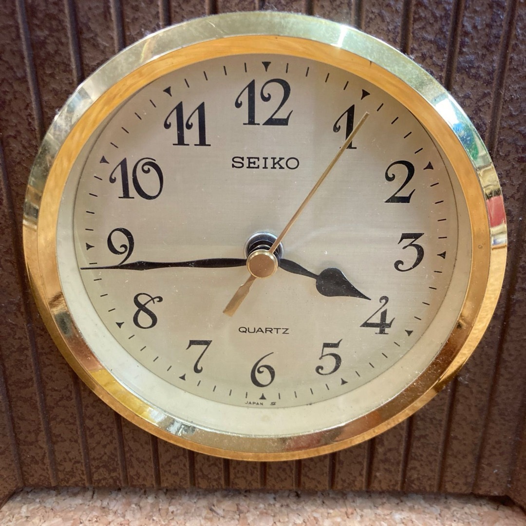 SEIKO - 記念品 SEIKO 置き時計 アンティーク 昭和レトロの通販 by