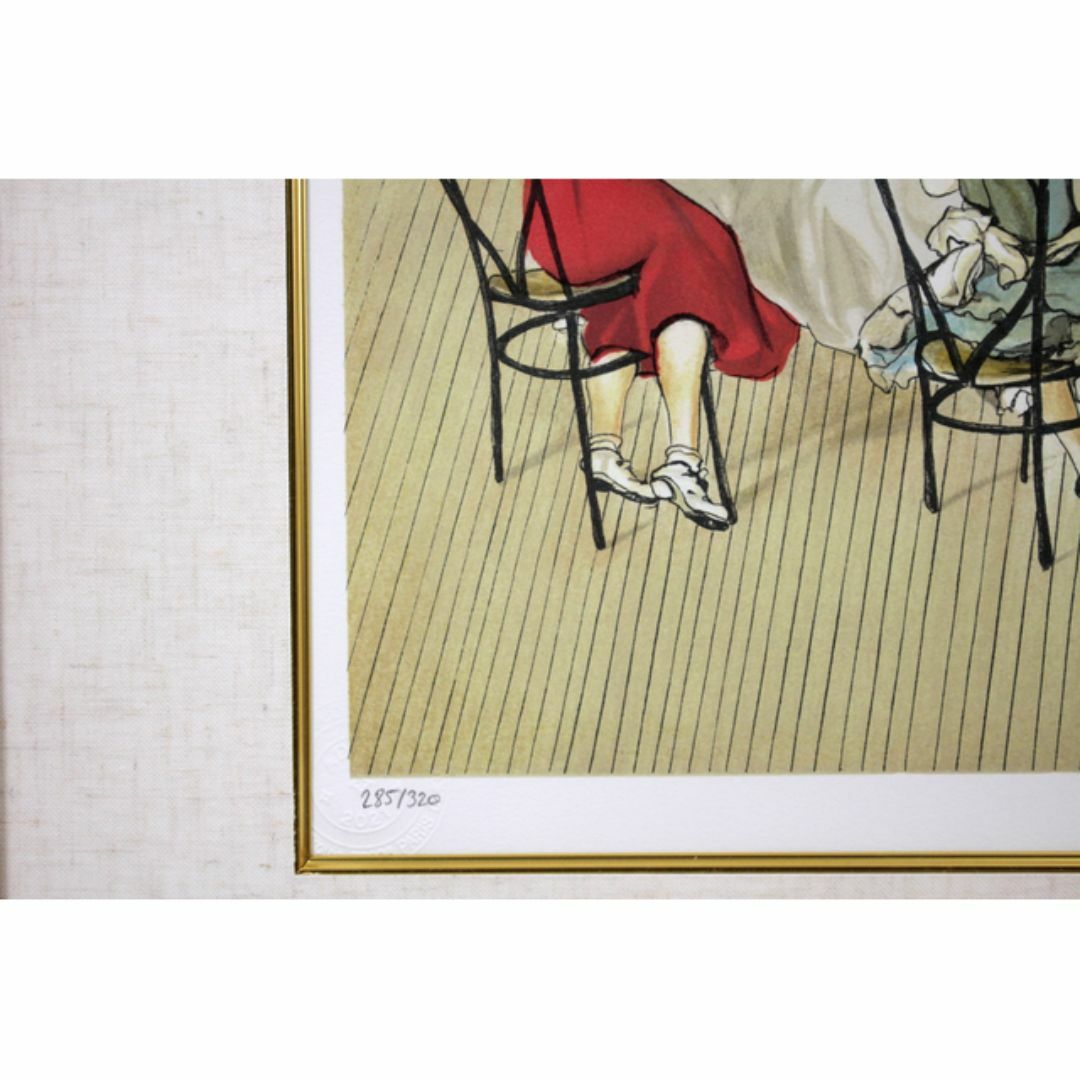 藤田嗣治 「誕生会」 リトグラフ 版画 絵画の通販 by 北海道画廊｜ラクマ