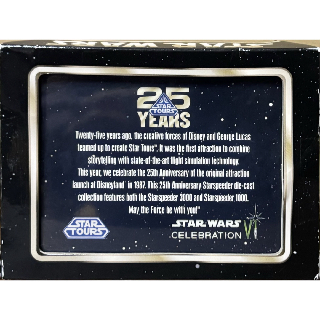 Disney - スターツアーズ 25周年記念 スタースピーダー 1000/3000
