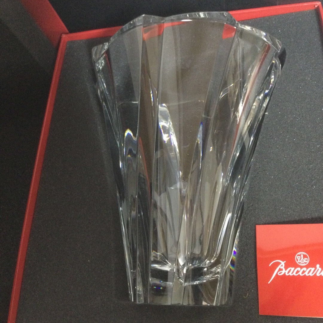 Baccarat - バカラ 特大フラワーベース オブジェクティフ 花瓶の通販