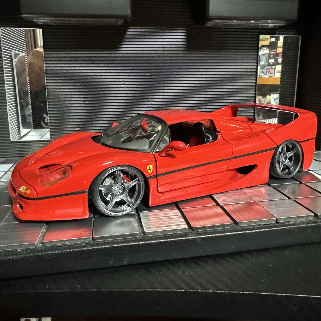 HOTWHEELS 1/18フェラーリ F50 (カスタム仕様)の通販 by kazuo777's