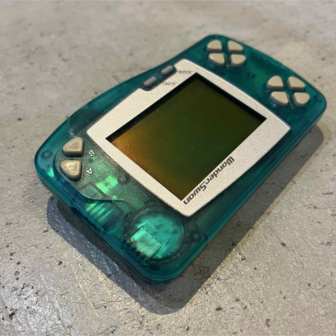 BANDAI - ワンダースワン WonderSwan スケルトン グリーン ジャンク
