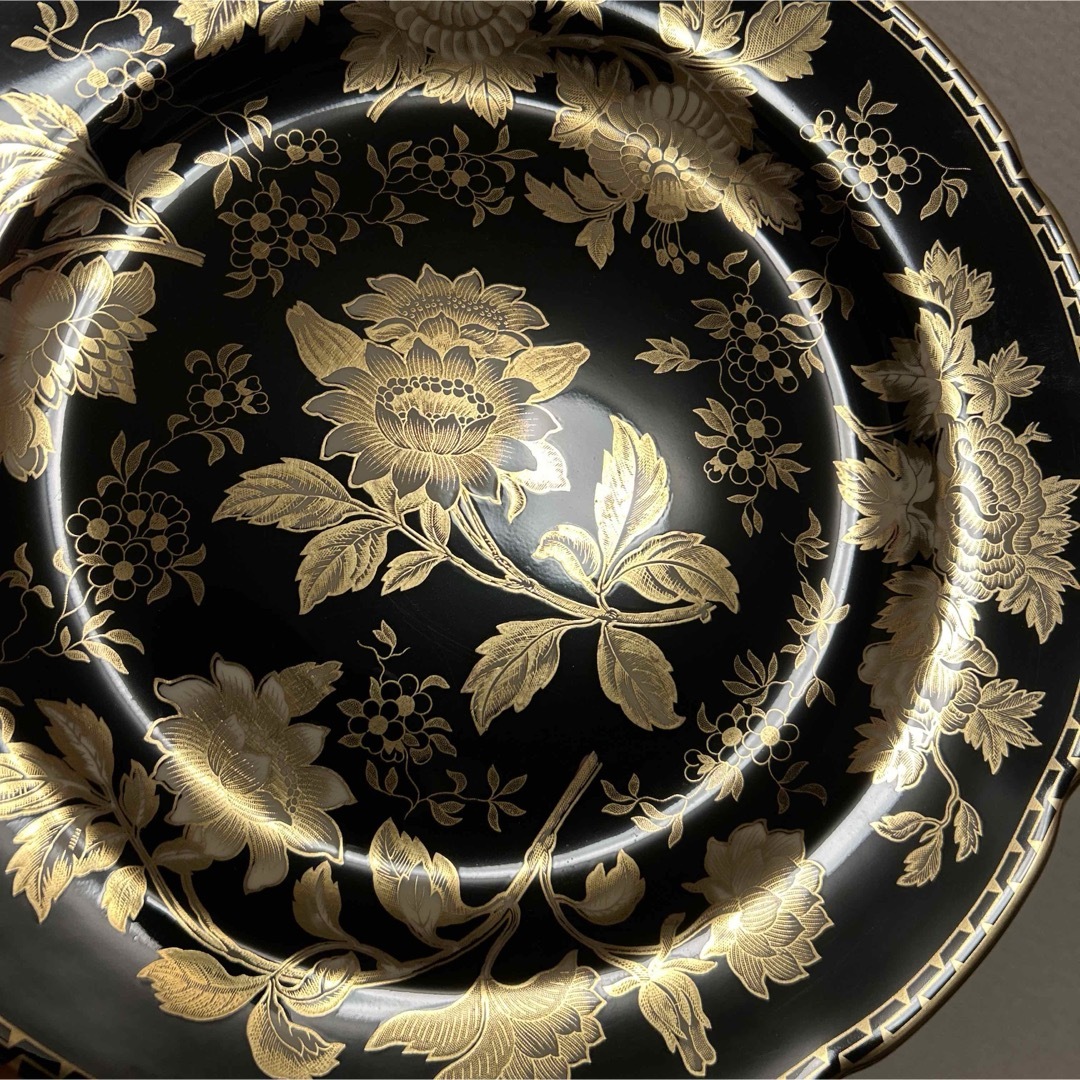 WEDGWOOD - ウェッジウッド トンキン ブラック ディナープレート 28cm