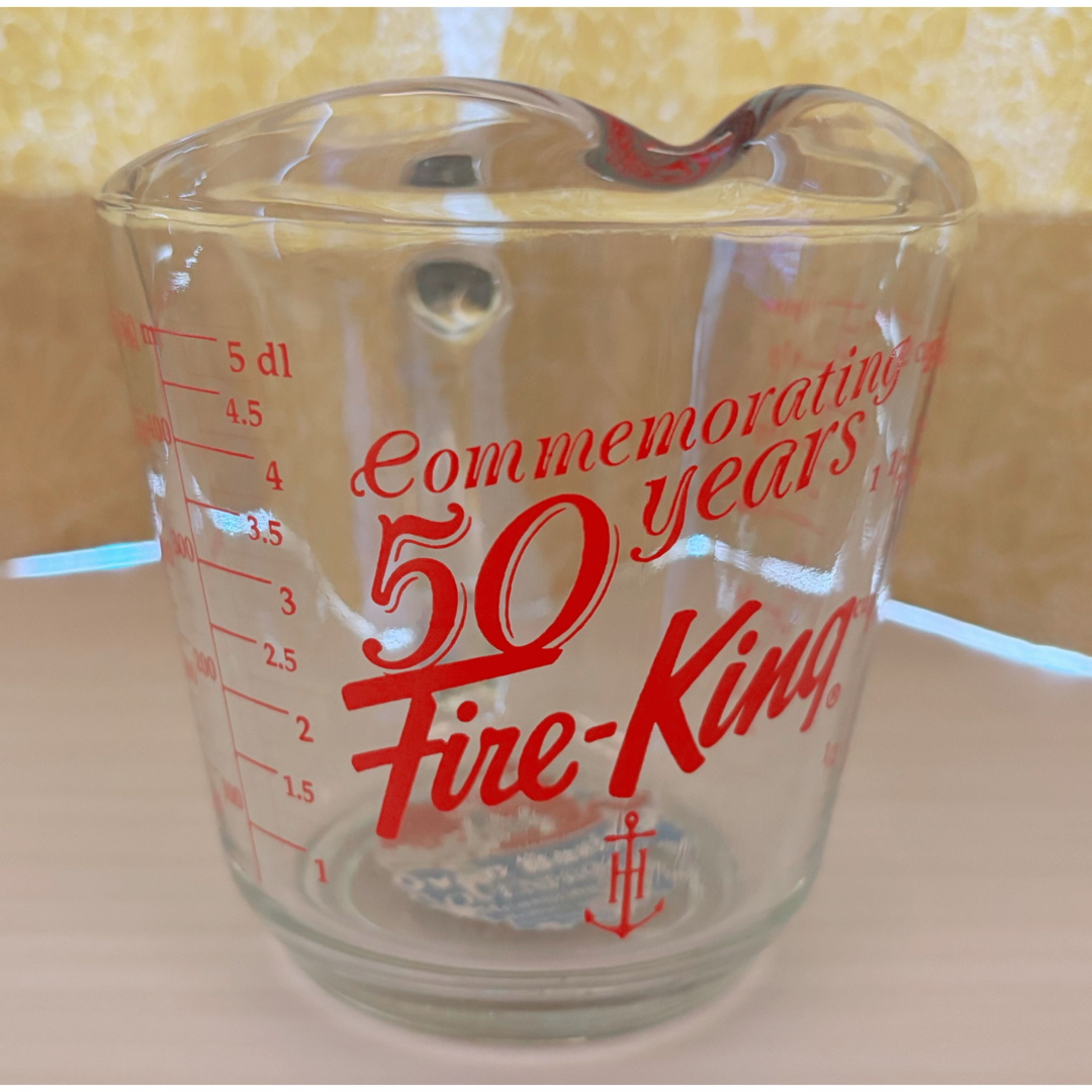 Fire-King - 【未使用品】ファイヤーキング 50周年記念 メジャリング