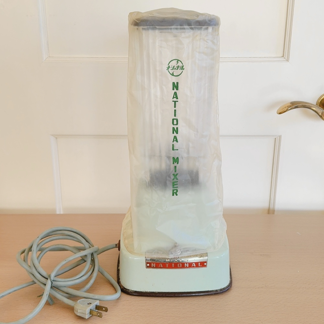 Panasonic - 【完動品】national ナショナル 電気ミキサー ジューサー