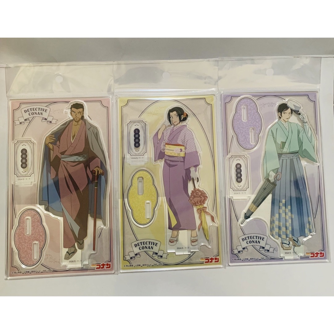名探偵コナン【3点セット】アクスタ 大和敢助 諸伏高明 上原由依 長野