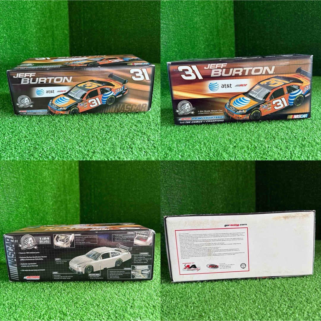 B006】1/24 ジェフ・バートン♯31 AT&Tレーシングカー NASCAR