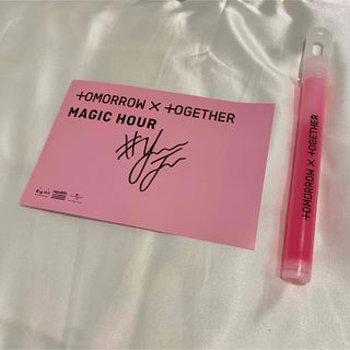 TOMORROW X TOGETHER - TXT ヨンジュン 直筆サイン リリイべの通販 by