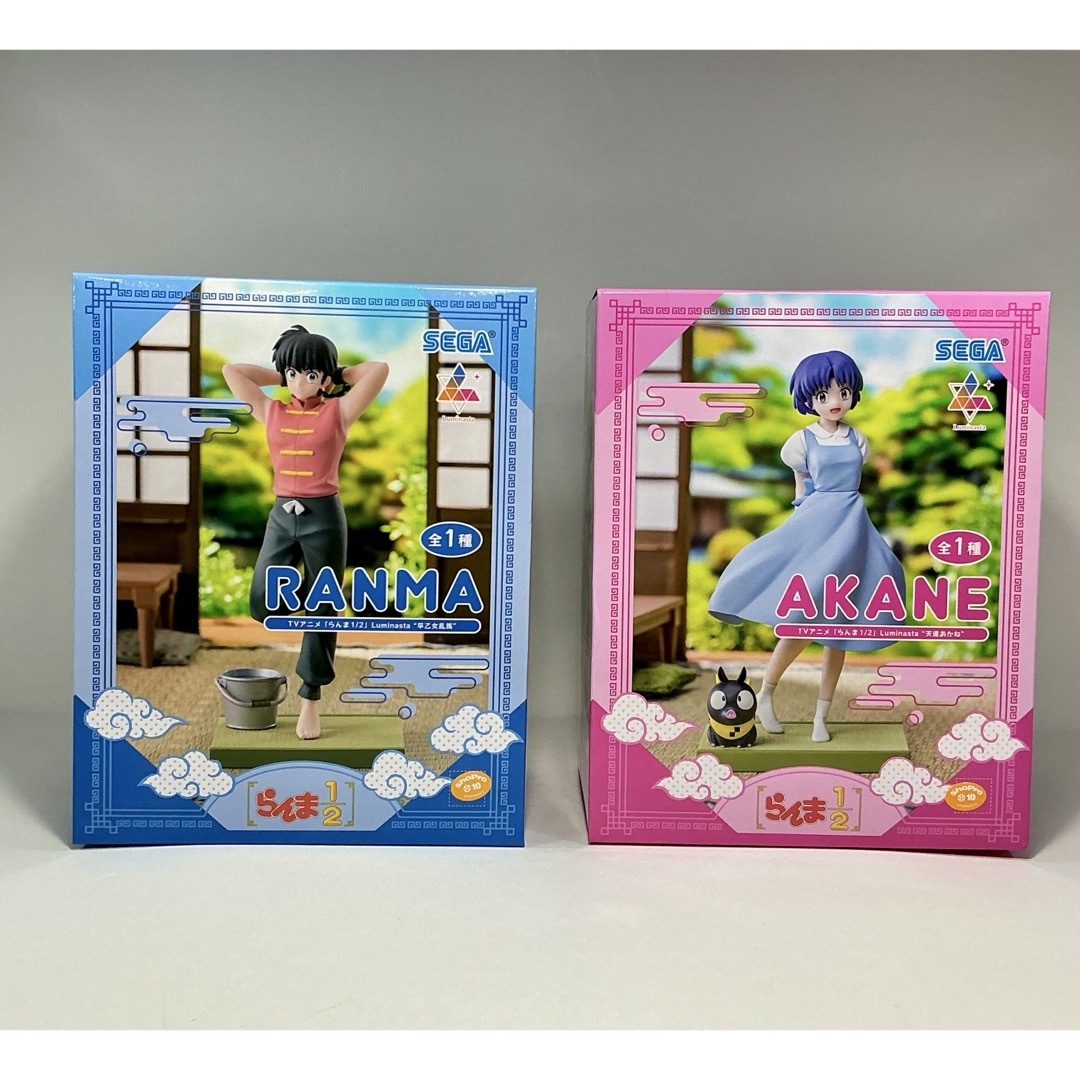 らんま1/2」Luminasta 天道あかね 早乙女らんま フィギュアセットの