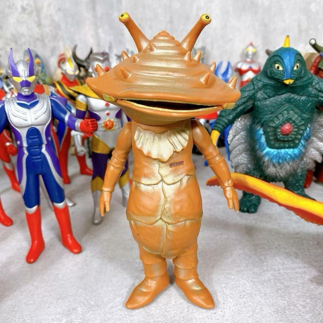 Y336 ウルトラマン & ウルトラ怪獣 シリーズ ソフビ 46体 大量 希少の