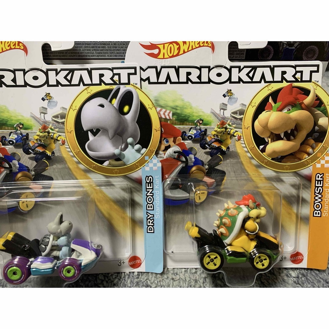 ホットウィール マリオカート クッパ カロン 未開封 バウザー 骨 亀