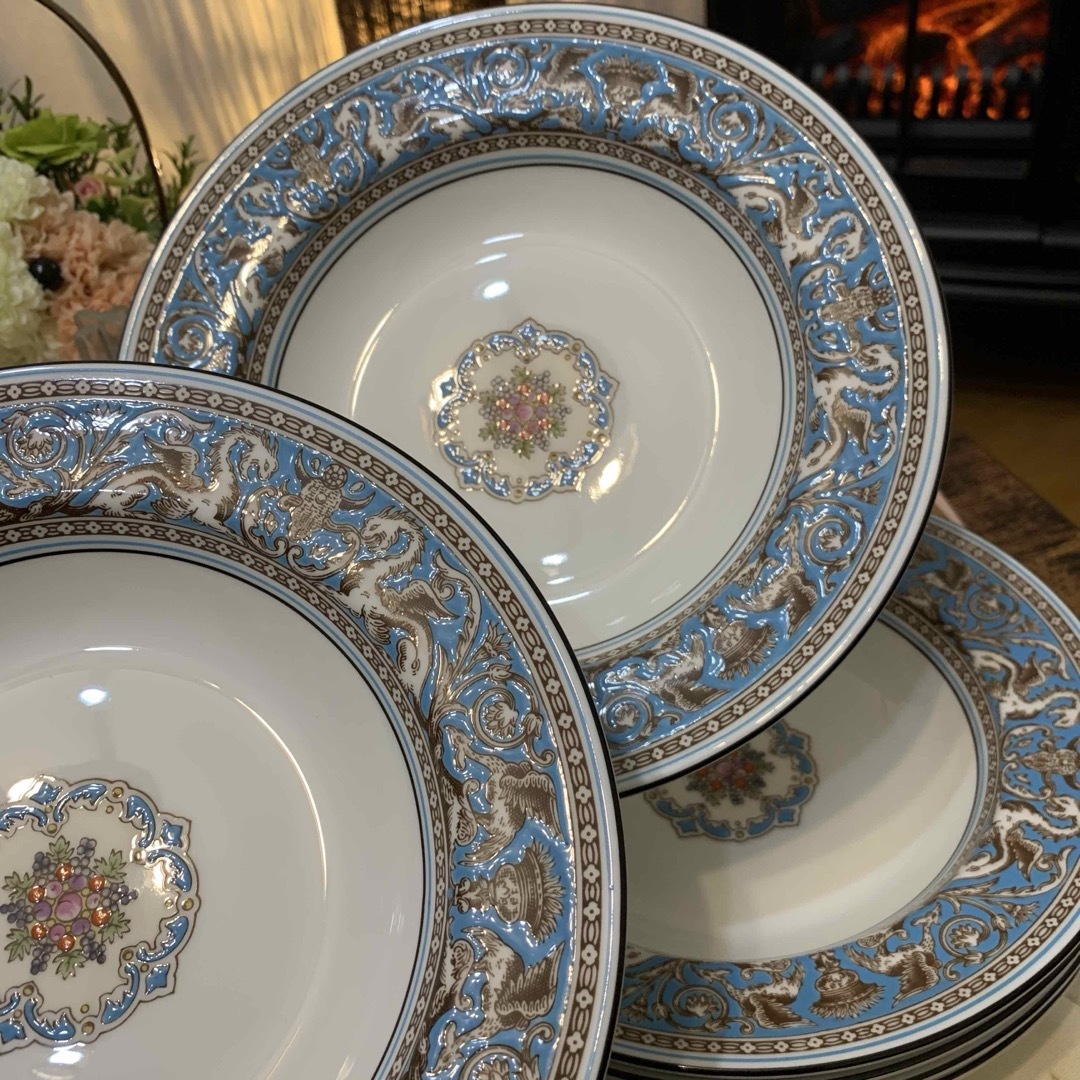 WEDGWOOD - 未使用 ウェッジウッド フロレンティーン ターコイズ 20cm