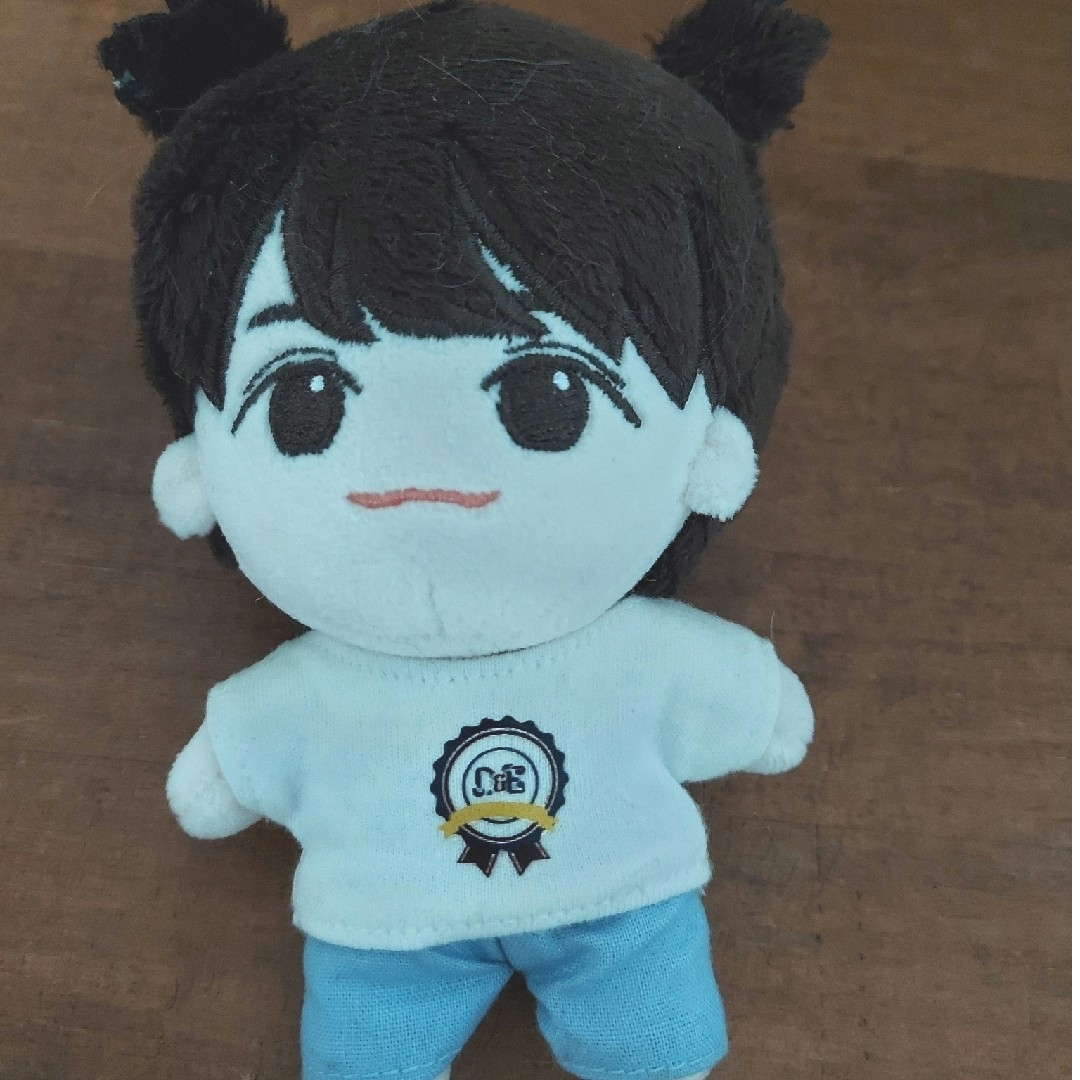 SUPER JUNIOR ドンヘ ぬいぐるみ 10cm 送料込み 洋服付きの通販 by