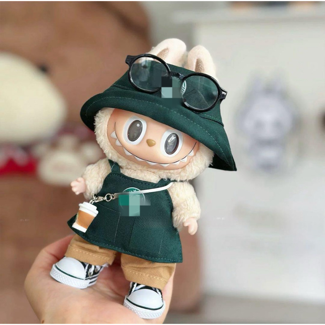 新品未使用【ラブブ】LABUBU 着せ替え服 スターバックスコスチューム
