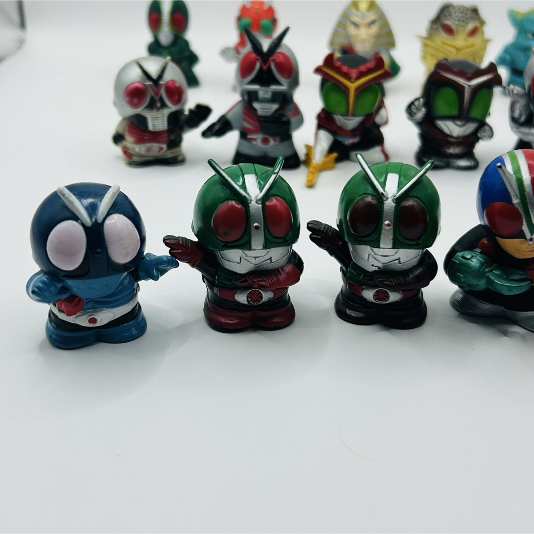 仮面ライダー 指人形 昭和ライダー まとめ売り ソフビの通販 by M's