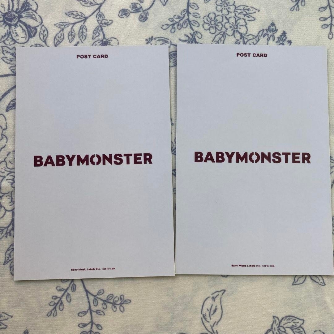BABYMONSTER ベビモン 5.11.12 B賞 アサ ポストカードの通販 by rei's