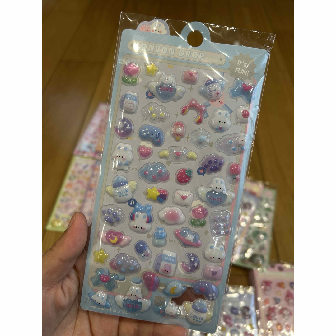 ボンボンドロップシール14枚セット！の通販 by sunny ｜ラクマ
