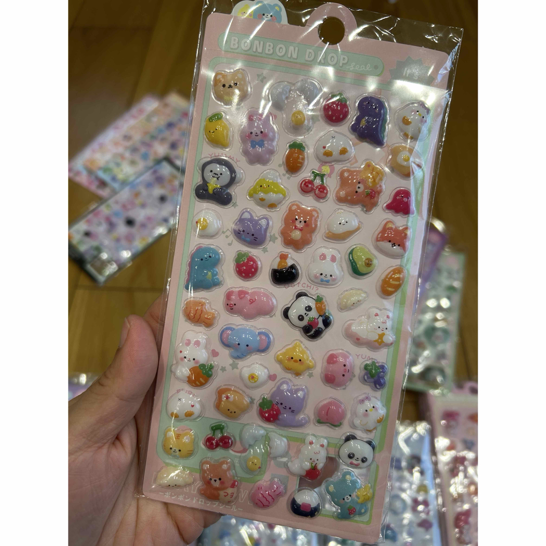 ボンボンドロップシール14枚セット！の通販 by sunny ｜ラクマ