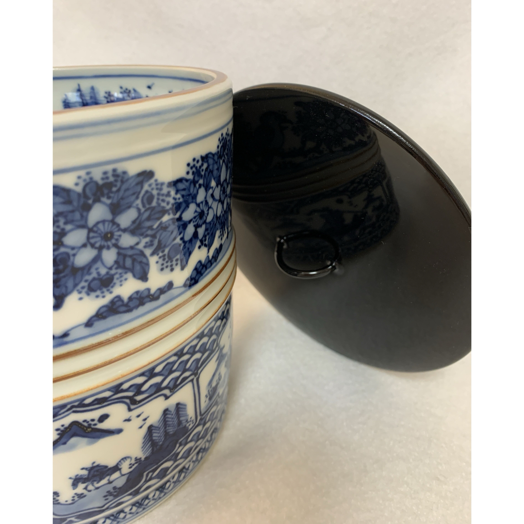 林秀峰作 一重口水指