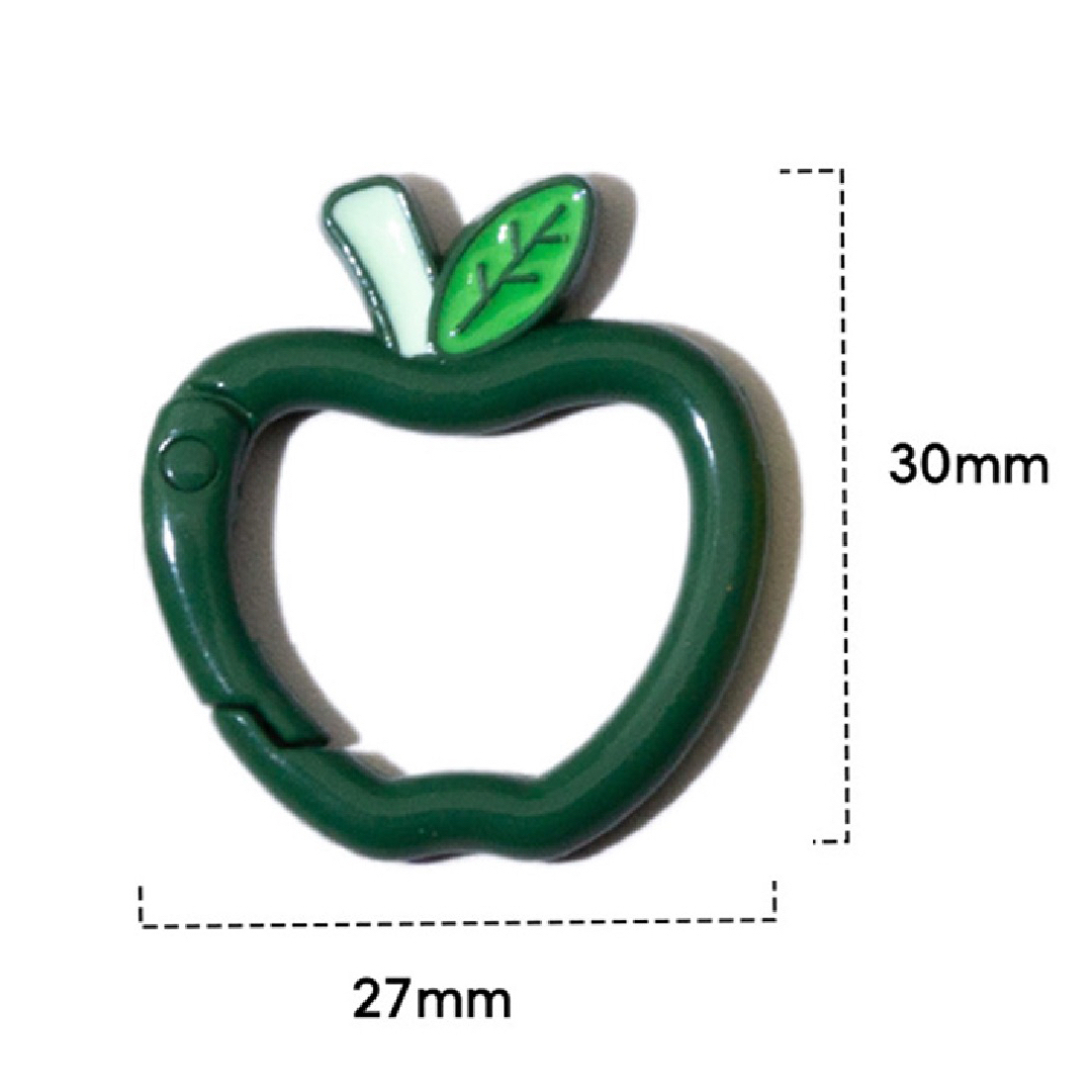 りんごカラビナ Mrs. GREEN APPLEグッズ リンゴキーホルダー の通販 by