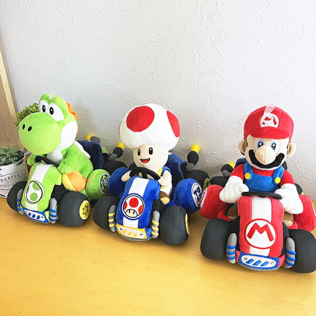 スーパーマリオ マリオカート ワールド (マリオ) ぬいぐるみ 任天堂の