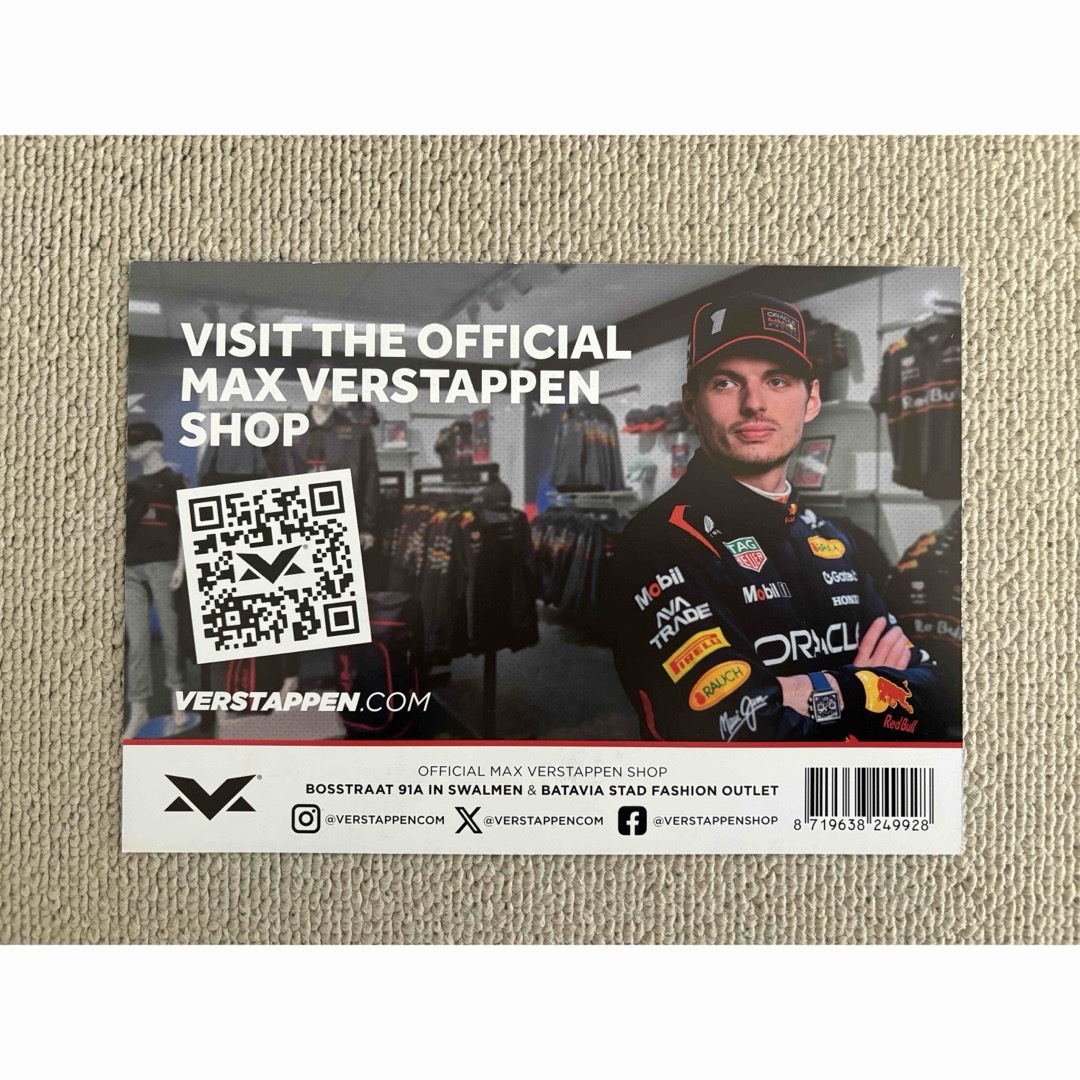 Red Bull - 【新品・オマケ付】マックス フェルスタッペン1/2