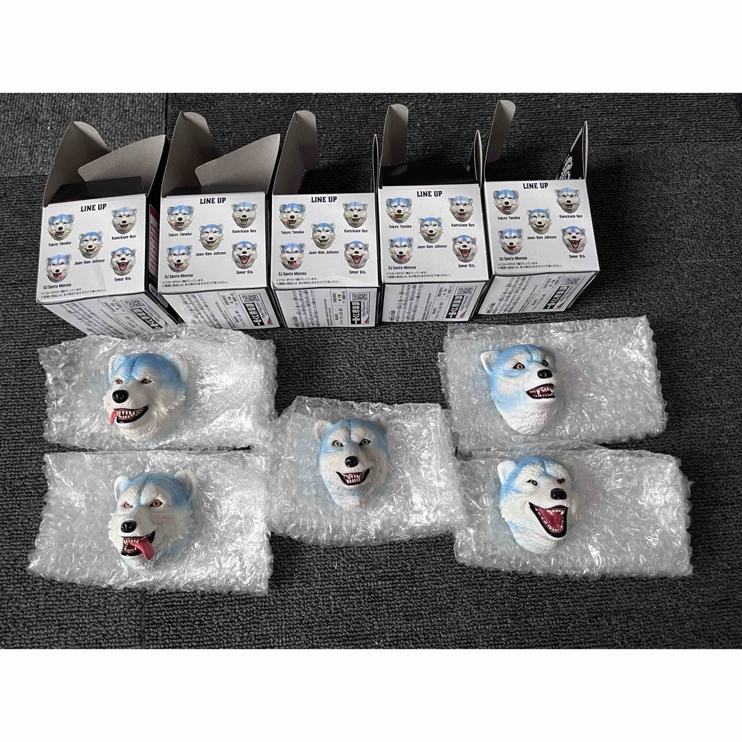 一番くじ MAN WITH A MISSION フェイスマグネット コンプリート 一番