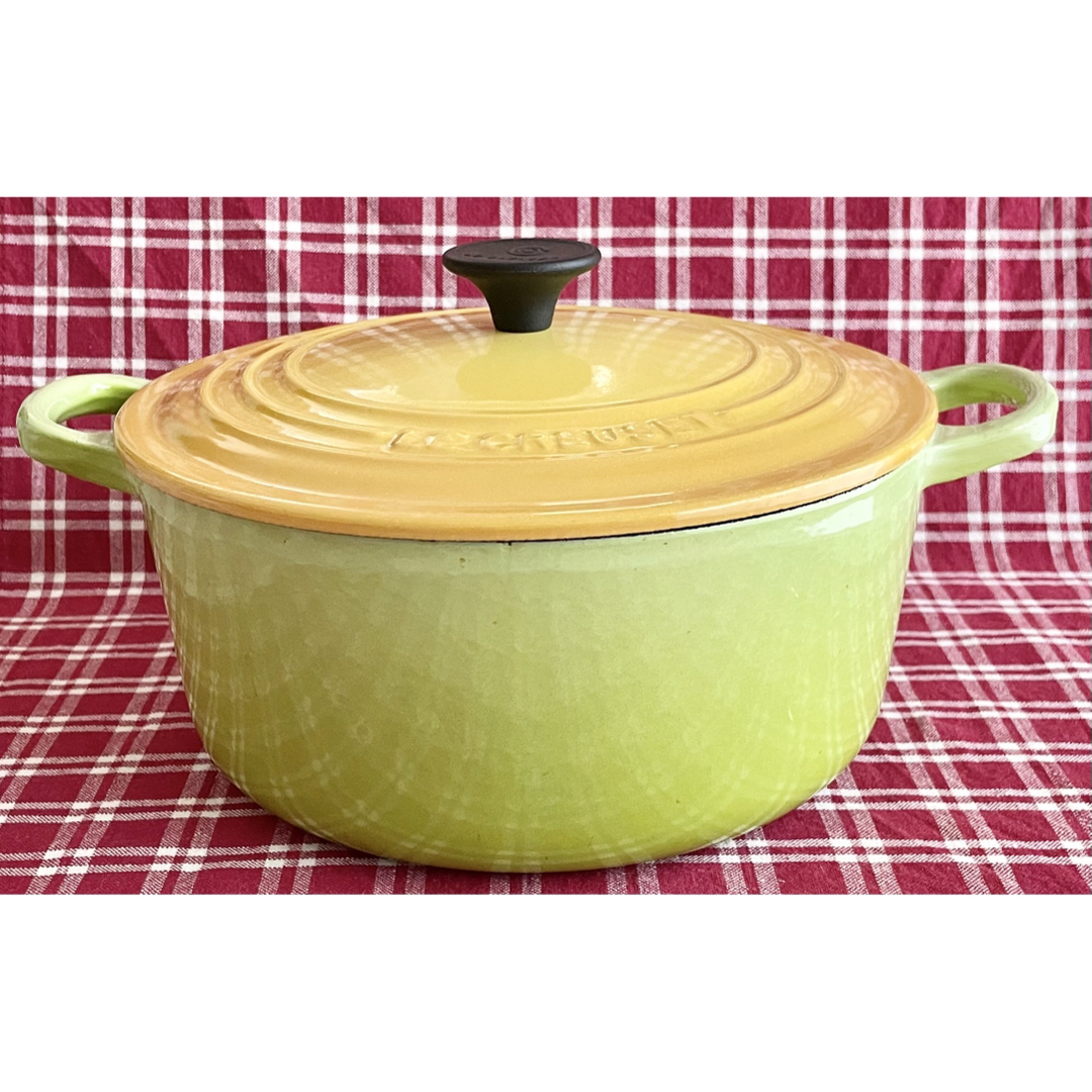 LE CREUSET - ル・クルーゼ ココット・ロンド 22cm 訳ありの通販 by