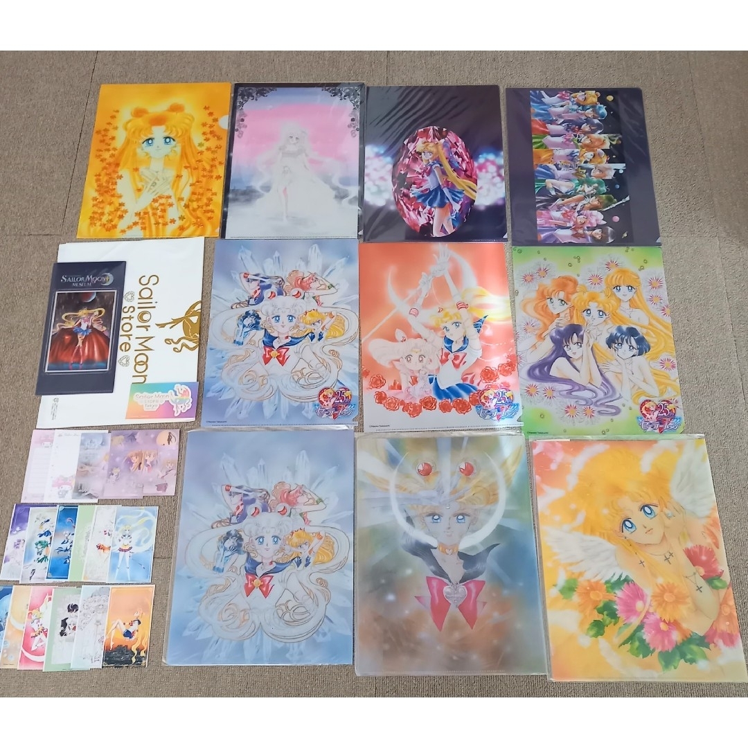 セーラームーンミュージアム 見開きクリアファイル 原画 コンプリート