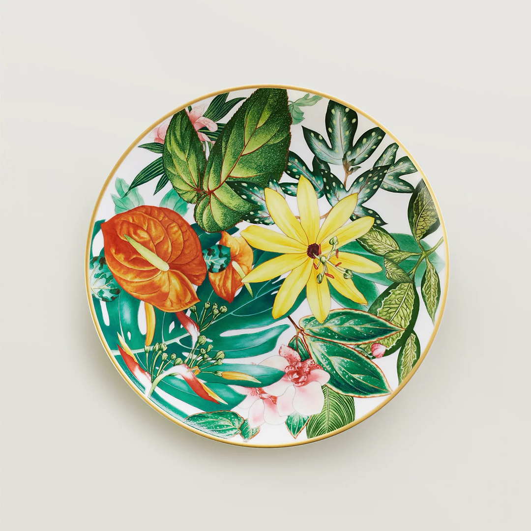 HERMES - エルメス 新品 箱付き プレート パシフォリア お皿2枚セット