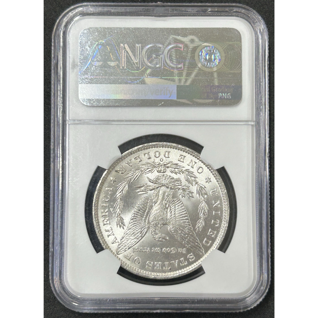 1885 O $1 モルガンダラー NGC MS66 アメリカ銀貨 高鑑定の通販 by